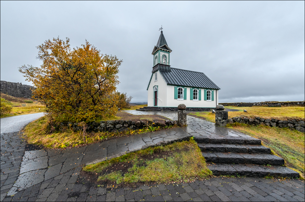 Исландия 10. Haifoss - Gjain - Tingvellir
