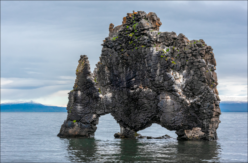 Исландия 7. Hvitserkur - Kolugljufur - Kirkjufell - Djupalon - Londrangar