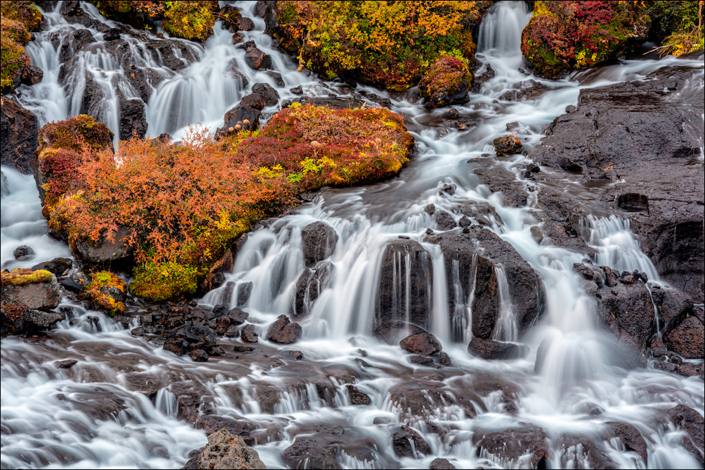 Исландия 8. Arnarstapi - Gerduberg - Landbrotalaug - Hraunfossar