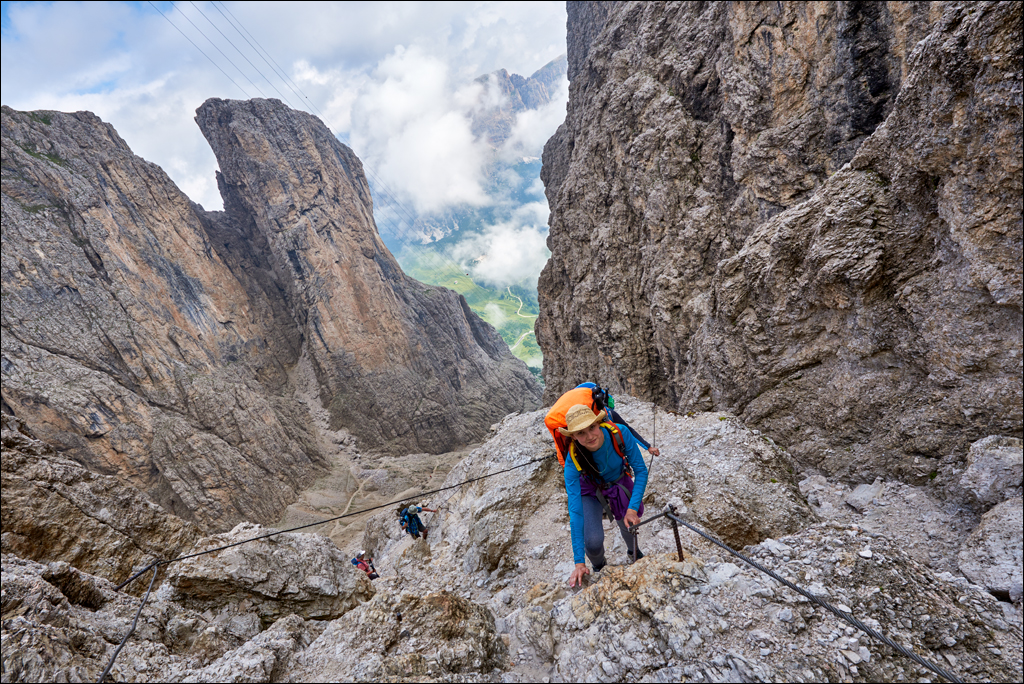 3. Italy '2017. Alta Via 2. Ferenze - Puez - Forcella Pordoi.